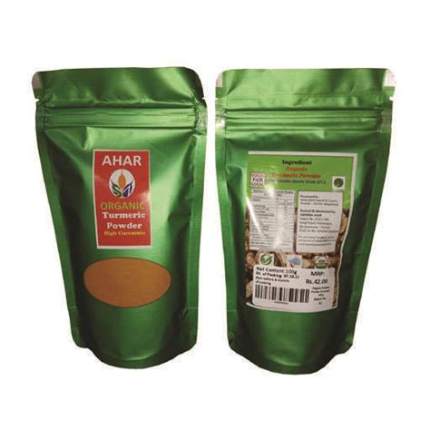 Aharr Organic Organic Turmeric Powder Curcumin Swarna Ahar