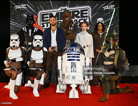 The Cast Of The Empire Strips Back A Burlesque Parody Pose For A