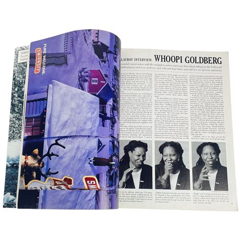 Marilyn Monroe Playboy Magazine Jan 1997 Jami Farrell Bill Maher Whoopi