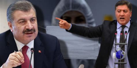 CHP li Emir den Fahrettin Koca ya maske tepkisi Maskeleri çıkartmanın