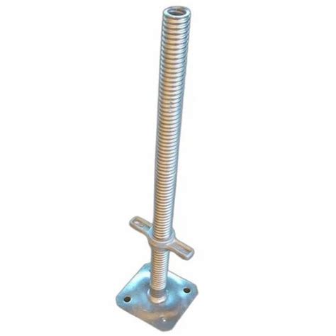 Mild Steel Adjustable Base Jack At Piece Base Jack Scaffolding