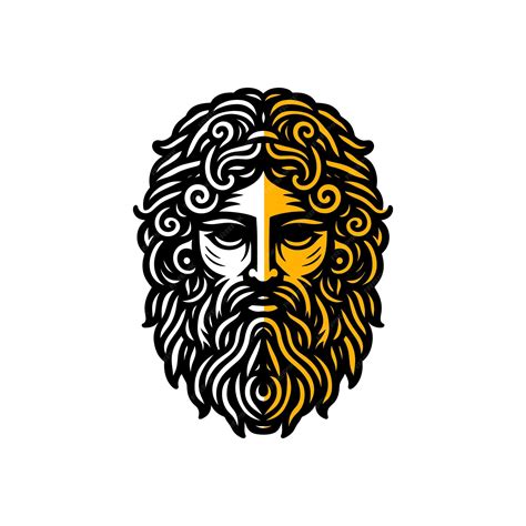 Premium Vector Zeus Head Logo Template