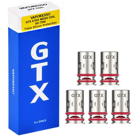 Coil Vaporesso Gtx Mesh De Ohms Vapeadores Oeste Ituzaingo