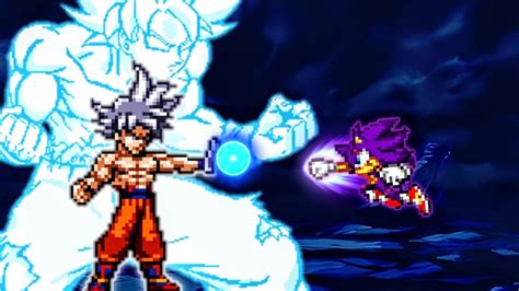 Mastered Ultra Instinct Goku New Vs Multiverse Sonic V All Form In