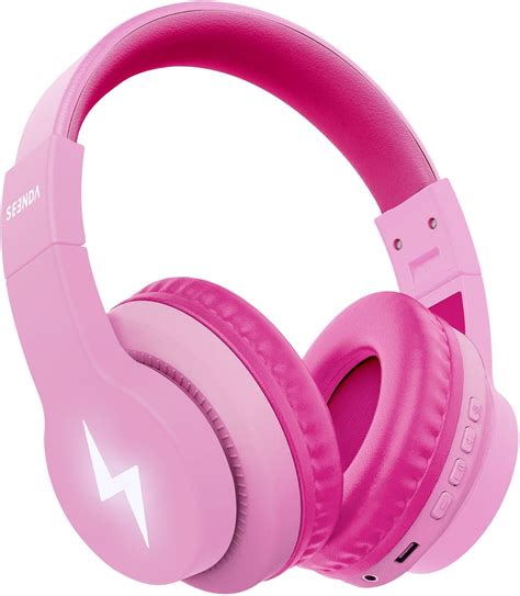 seenda Kids Bluetooth Headphones, Kids Wireless Headphones over Ear ...