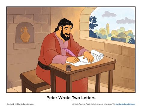 Peter's Letters Archives - Children's Bible Activities | Sunday School Activities for Kids