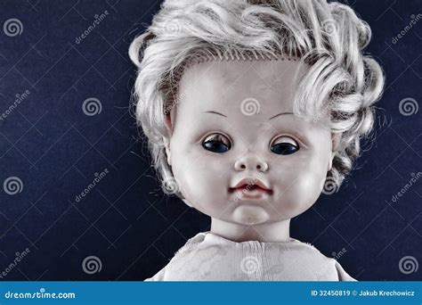 Creepy Doll Face Royalty Free Stock Images - Image: 32450819