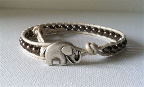 Good Luck Elephant Swarovski Pearl Bracelet By Jennasjewelrydesign 20