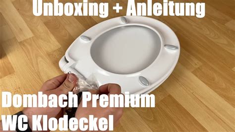 Dombach Premium Wc Sitz Klodeckel Mit Absenkautomatik Antibakteriell