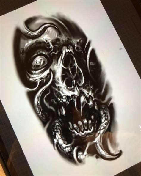 Pin by javier valera on Guardado rápido in 2024 Skull tattoo design