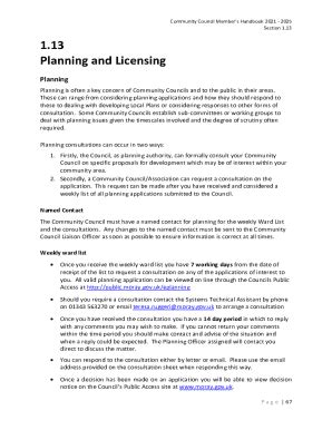 Fillable Online Model Scheme For The Establishment Of Community