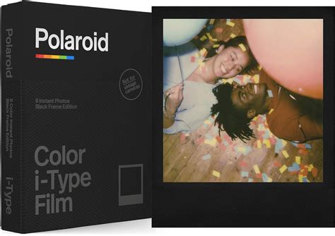 Polaroid Color Film For I Type Black Frame Edition 6019