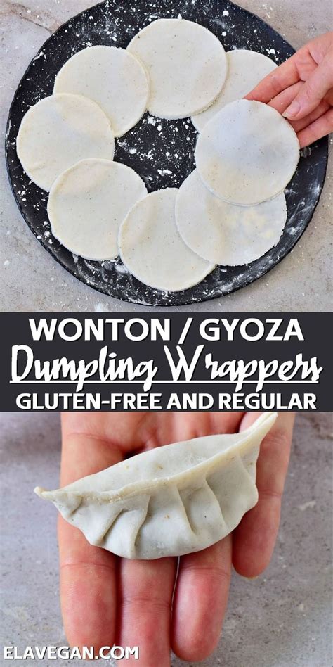 Gluten Free Dumpling Wrappers Recipe