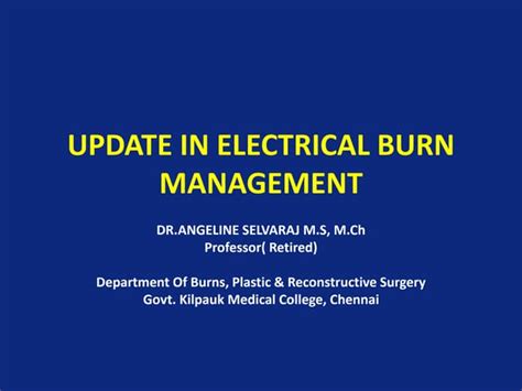 update in electrical burn management.pptx