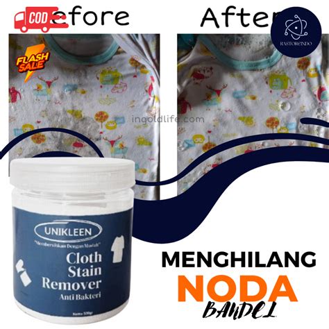 Jual Unikleen Pembersih Pakaian Noda Baju Mesin Cuci Cloth Stain