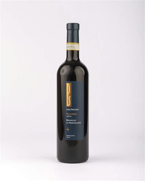 Pelagrilli Brunello Di Montalcino Siro Pacenti Gino Frutta Bistrot