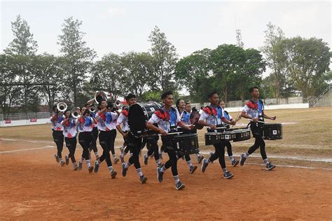 Tampil Impresif Drum Band Kota Semarang Sapu Bersih Emas Nomor Lbjp