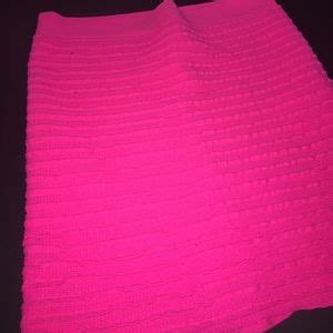 Bebe Skirts New Bebe Hot Pink Stretch Skirt Poshmark
