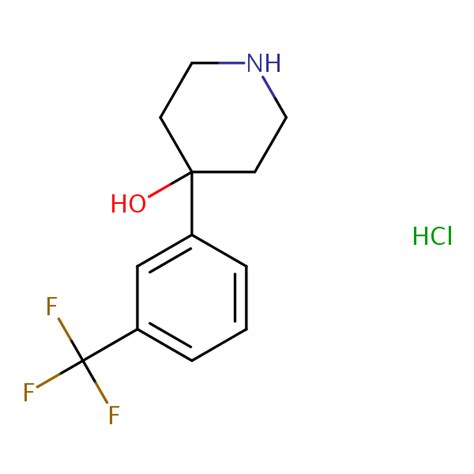 Piperidinol Trifluoromethyl Phenyl Hydrochloride Sielc