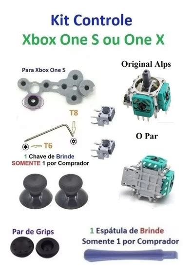 Kit Reparo Controle Xbox One S Mercadolivre