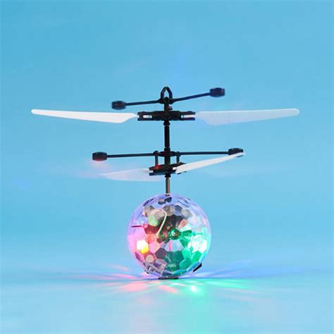 Ministar Hand Flying Ufo Crystal Ball Led Induction Control Hover Toy