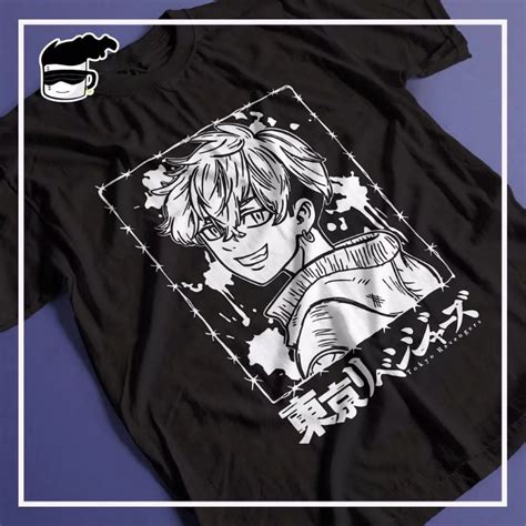 Camiseta Chifuyu Tokyo Revengers Unissex Blusa Anime Gg Shopee Brasil