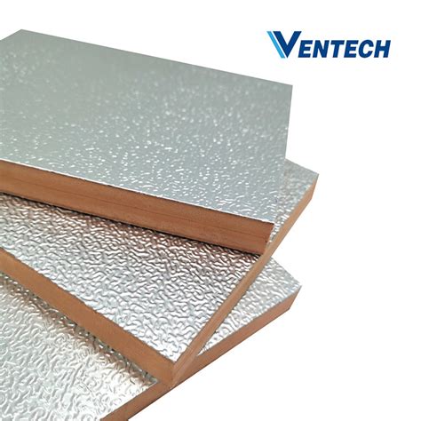 Aluminum Foil Backed Composite Phenolic Foam Heat Reflective Insulation