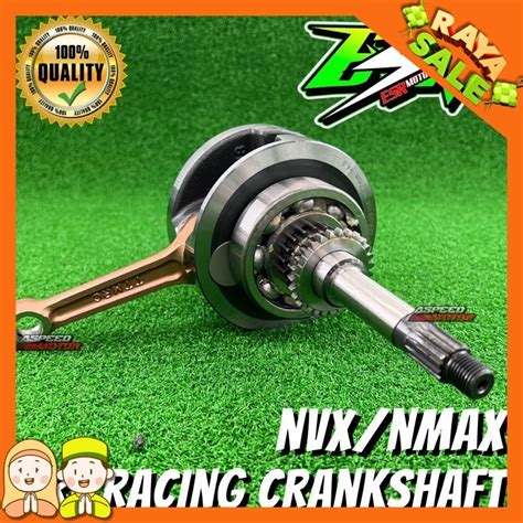 Original Trf Racing Crankshaft By Esr Motor Red Leo Nvx Nmax Mm