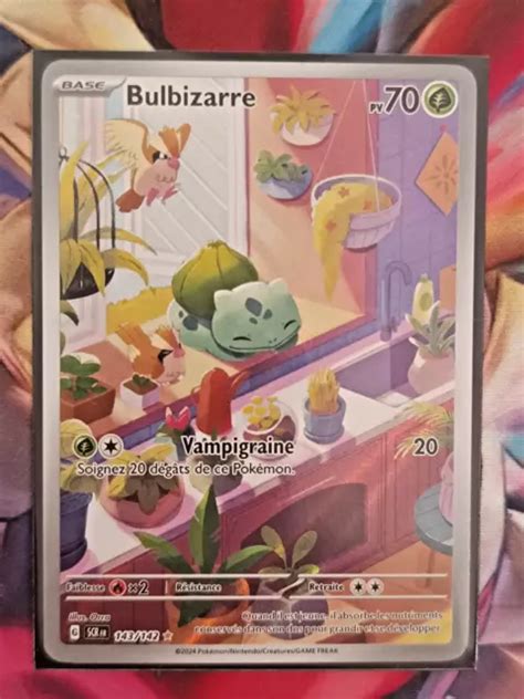 CARTE POKÉMON BULBIZARRE 143 142 EV07 Courrone Stellaire EUR 70 00