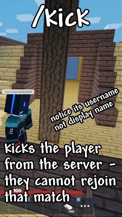 New Commands In Roblox Bedwars Custom Matches Youtube