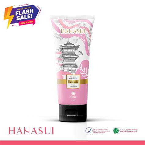 Jual Hanasui Brightening Perfume Body Lotion Tokyo Shopee Indonesia