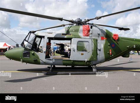 Westland Lynx Helicopter Stock Photo - Alamy