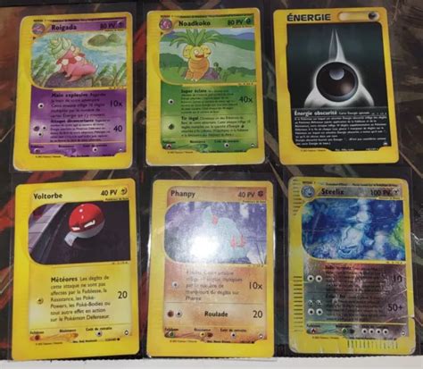 CARTE POKEMON WIZARD Gros Lot De 41 Cartes Pokémon Aquapolis EUR 50