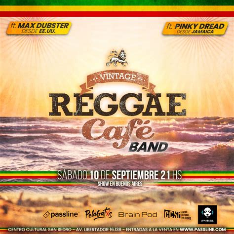 Vintage Reggae Café En Vivo En San Isidro Pelagatos