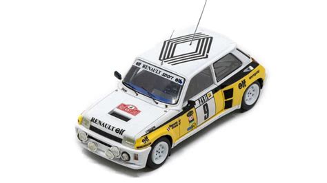 Modellino Auto Rally Scala Spark Model Renault Turbo N Th