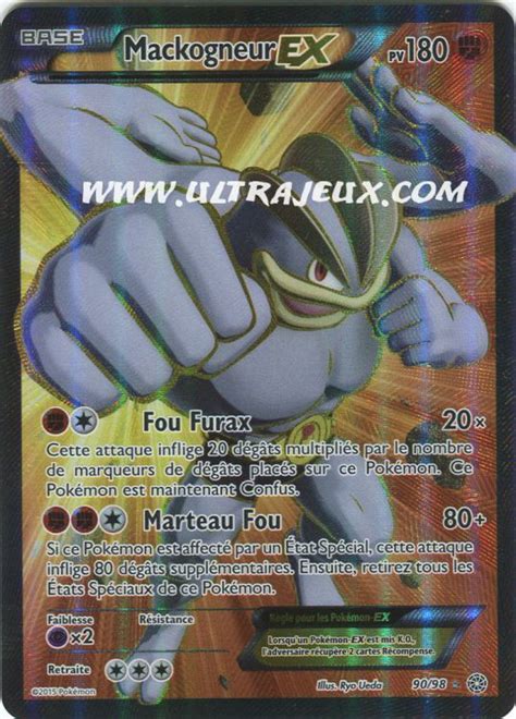 Mackogneur Ex 90 98 Carte Pokémon Cartes à l Unité Français Ultr