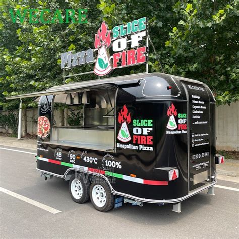 Wecare Custom Foodtruck Icecream Pizza Snack Fast Food Truck Fully