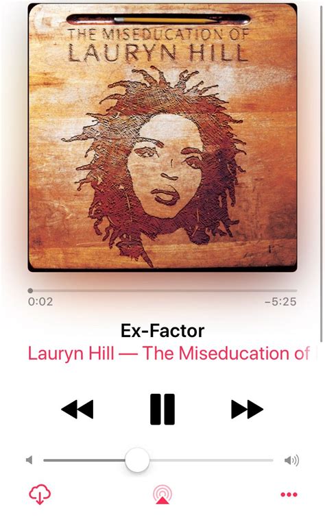 Ex-Factor - Lauryn Hill | Lauryn hill, Lauryn hill lost ones ...