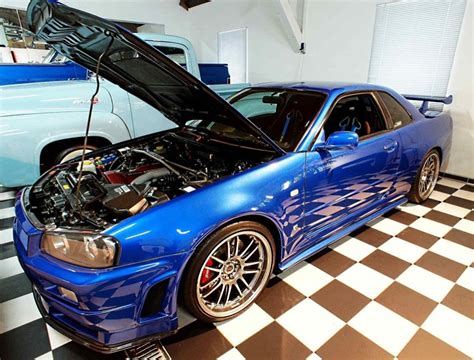 Paul Walkers Nissan Skyline Gt R Up For Sale Video Autoevolution