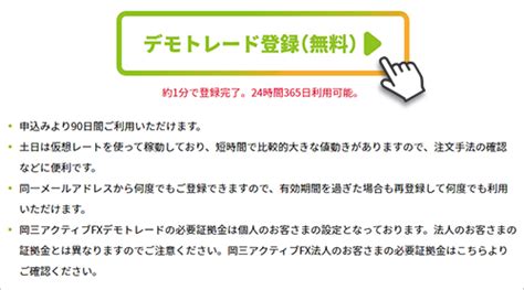 【店頭fx（アクティブfx）ツール】ご利用について デモトレード ネット証券会社なら岡三オンライン