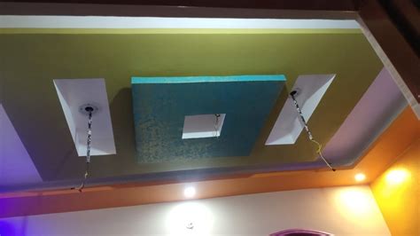 Color Coated POP False Ceiling Thickness 12 Mm At 90 Sq Ft In Rajkot