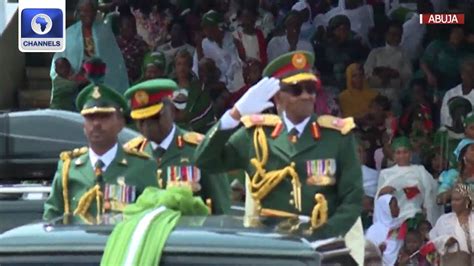 Nigerian Army Trooping And Presentation Of Colours Parade Live