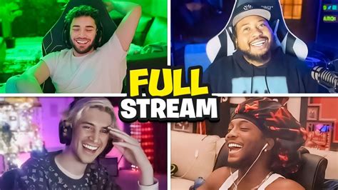 Adin Ross And Dj Akademiks And Xqc And Yourrage Full Stream Youtube