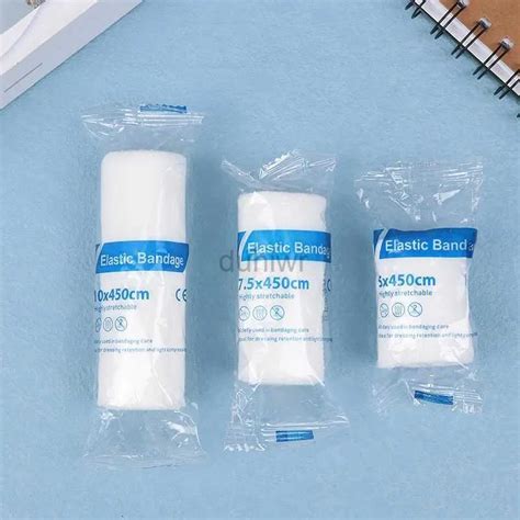 First Aid Supply 1Roll PBT Elastic Bandage Skin Friendly Breathable