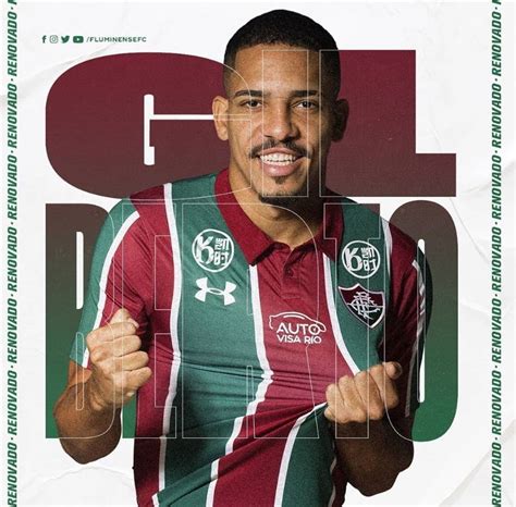 Fluminense anuncia permanência do lateral direito Gilberto RIC Mais