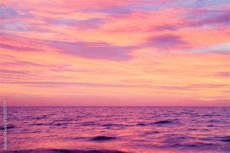 Pink Sunset Sea Waves Beach X Wallpaper Sunset Wallpaper Sky