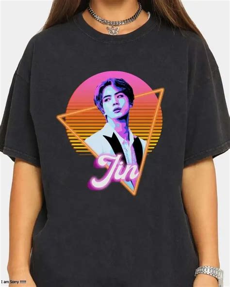 Bts Jin Kim Seokjin Singer Music Bts T Shirt Bts Shirt Adult Outfits