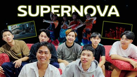 ศลปนรแอคชนเพลง aespa 에스파 Supernova MV ARTISTIC REACTION EP 6