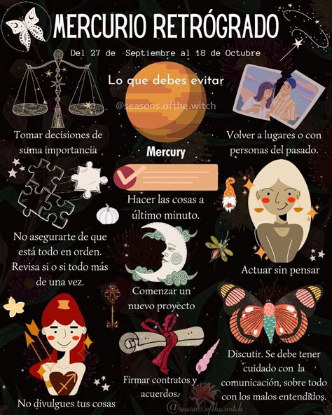 Mercurio Retrógrado Wicca Astrology Witch