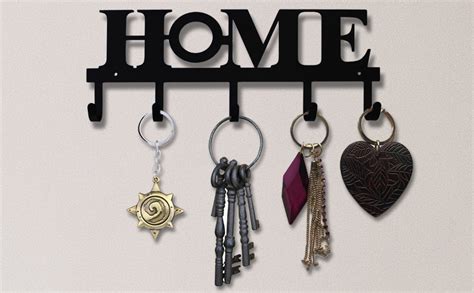 Key Holder Metal Wall Mounted Keys Hook Home Decor Keys Rustic Western